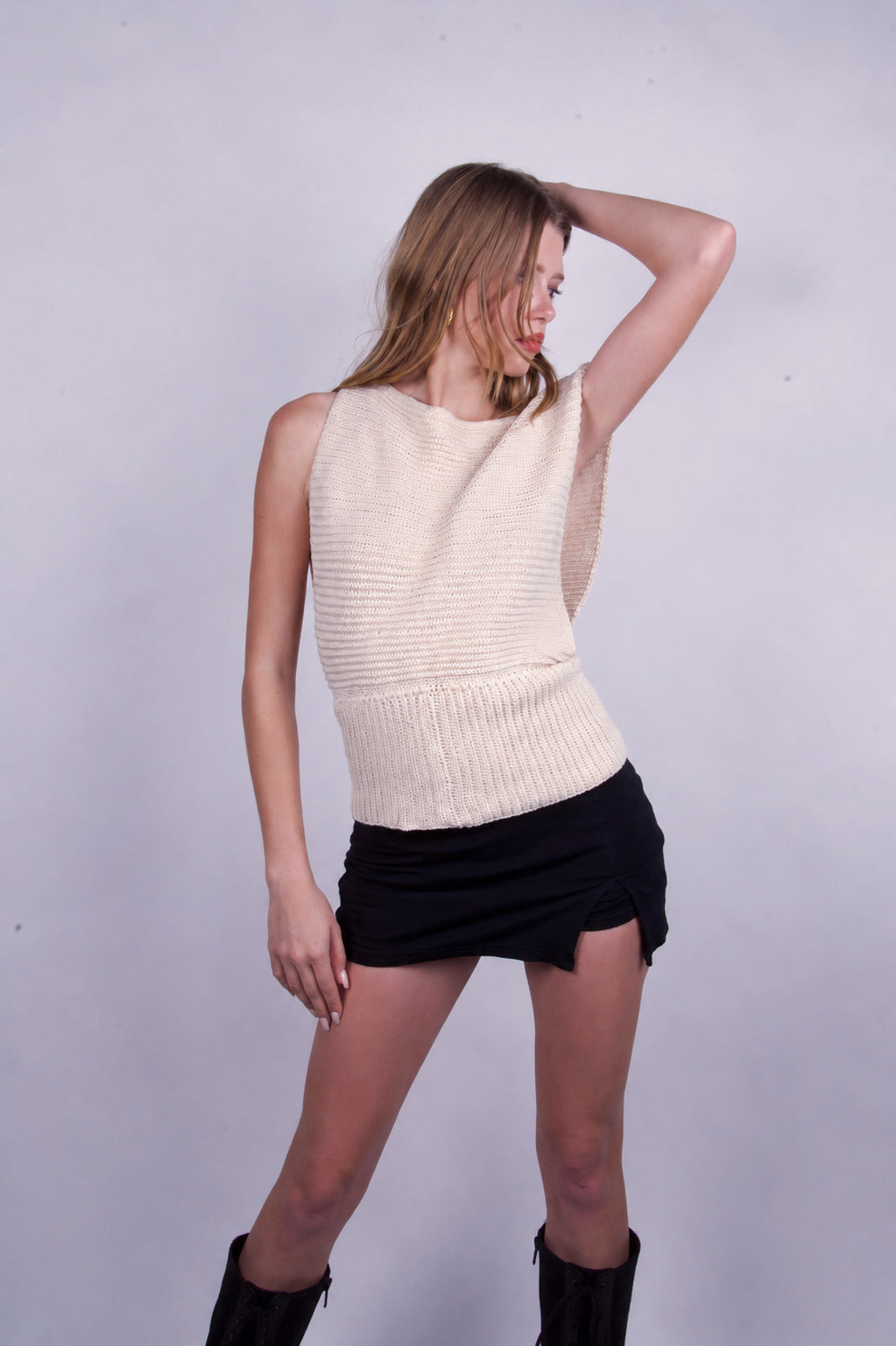 Ribbed Crochet Top